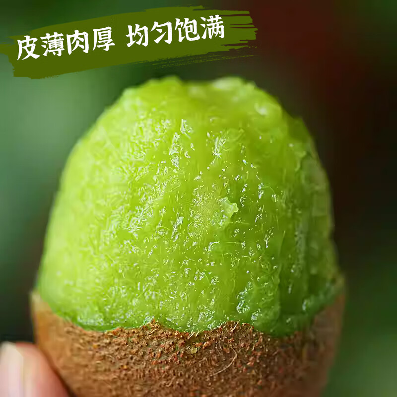 7不够正宗贵州修文猕猴桃  绿心奇异果 新鲜水果  生态原香15枚70g+（买一送一）到手30枚