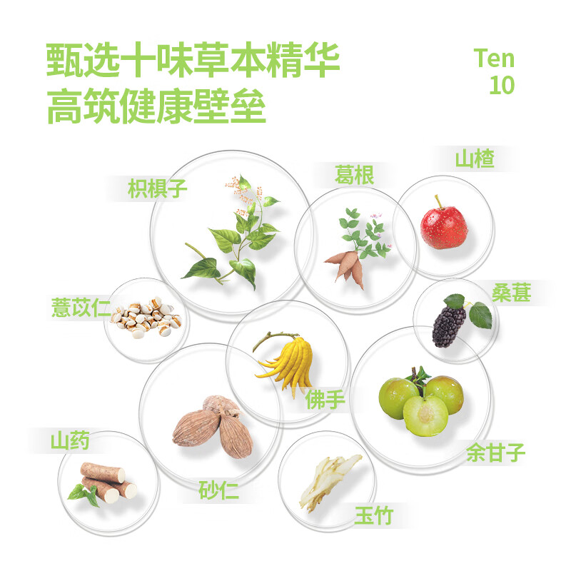 何必醉葛根枳椇子复合片压片糖果解酉酶喝酒应酬神器快速非药便携 【10盒60片不断片】 囤货必选