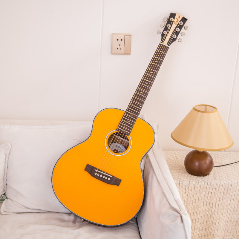 安德魯ADL新款36英寸單板旅行吉他兒童成人入門(mén)演奏級品質(zhì) 36寸【單板】旅行吉他+全套配件 36英寸