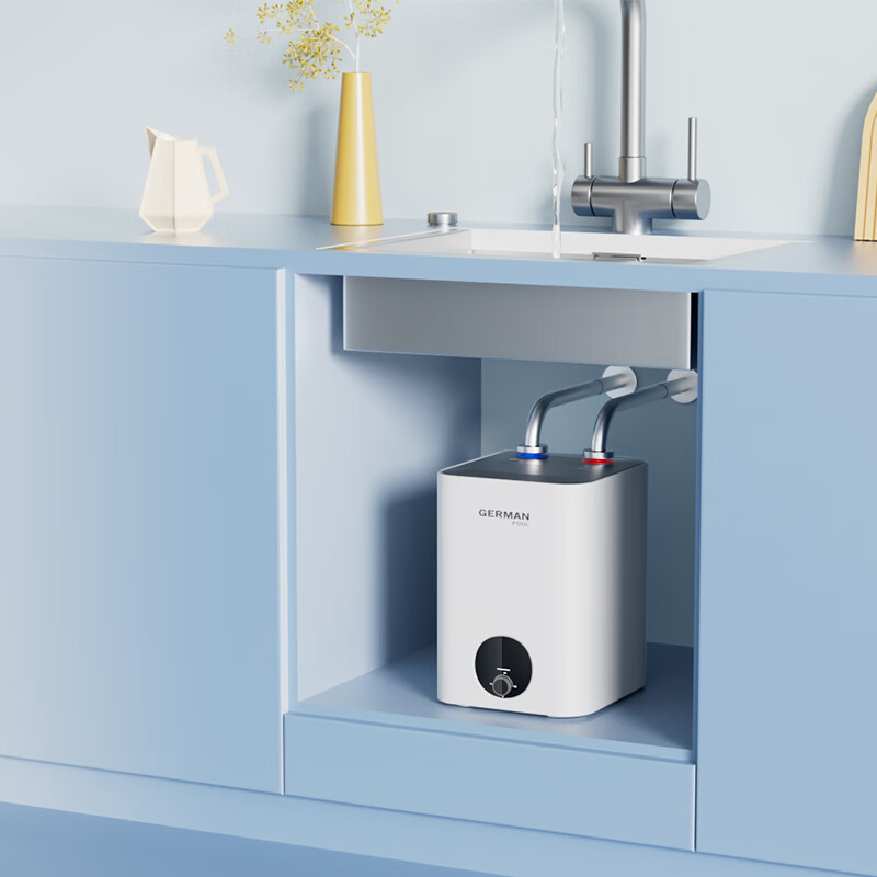 德国宝8升小厨宝一级能效厨房专用小型电热水器陶瓷科技金钢无缝内胆速热电热水宝 锆金全陶瓷内胆【8L】一级能效速热台下款 小厨宝【企业下单更优惠】