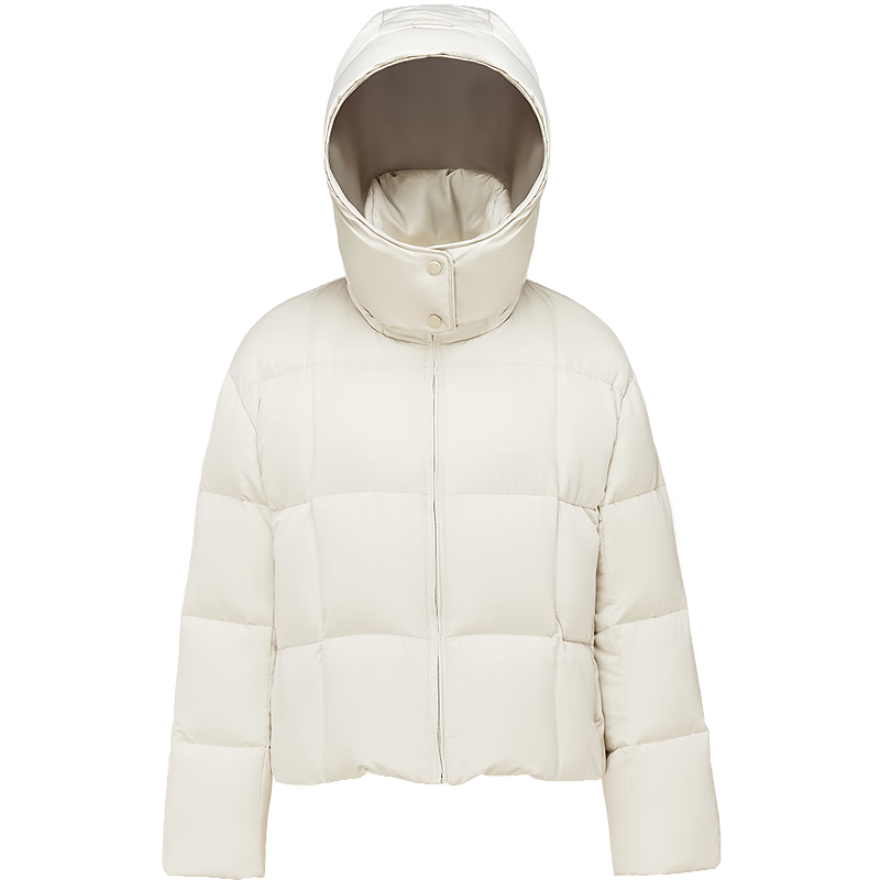 波司登（BOSIDENG）25新款芝芝暖阳羽绒服女短款90鹅绒商务脱卸帽保暖外套B250244192 松驰暖黄3451-趋势推荐 S 160/84A 体重约110-125斤