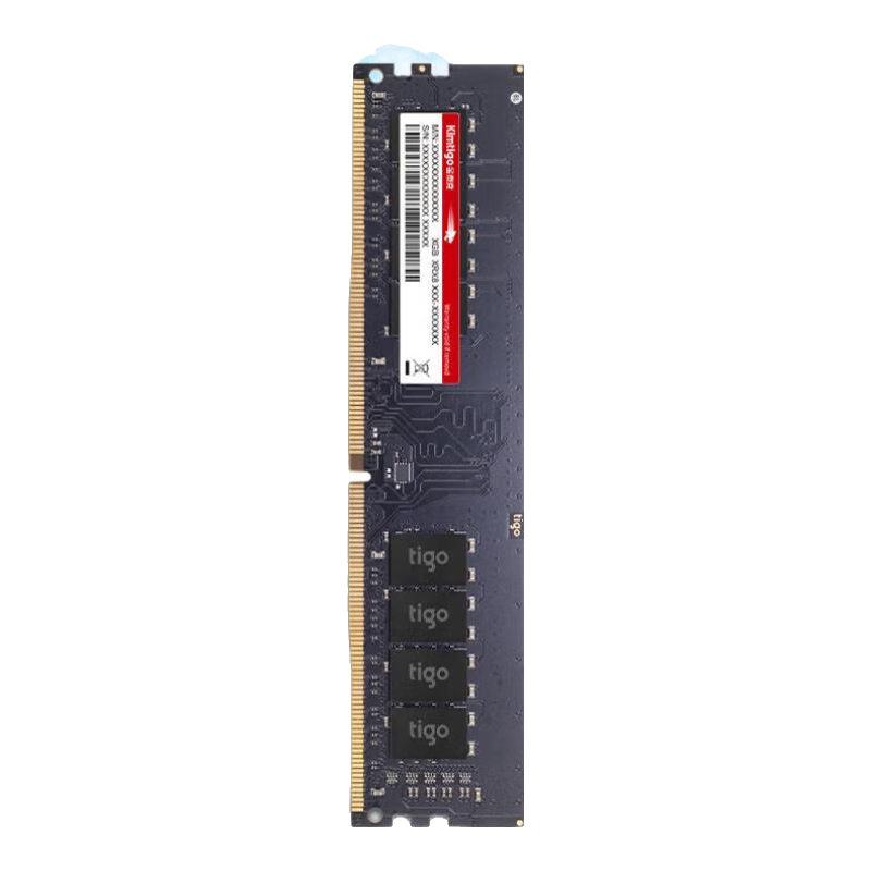 金泰克臺(tái)式機(jī)內(nèi)存條 DDR4 8G/16G 2666 3200MHz  磐虎系列 16GB(8GBX2)套裝丨普條