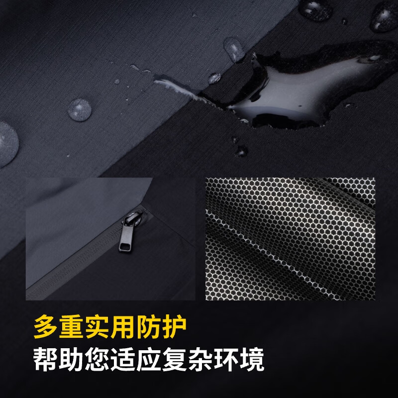 ABOUT MYTH 羽绒服男士外套【冲锋衣】90绒短款外套 加厚连帽户外防风 数字雾灰 2XL 180-185cm/170-190斤