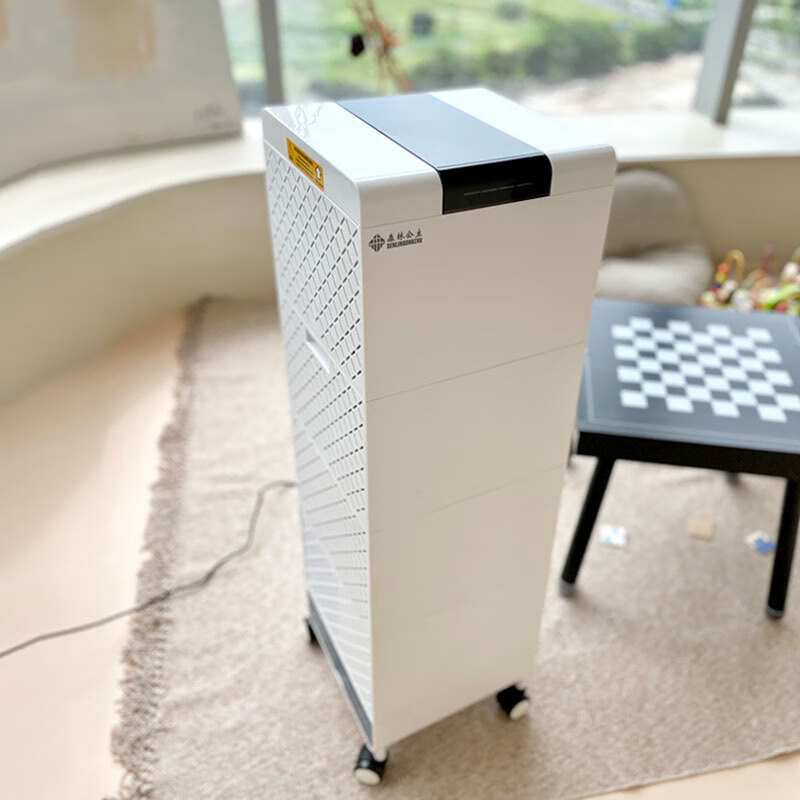 森林公主空气净化器新装修家用负离子活性炭除甲醛雾霾加湿 C03至尊款【10公斤除醛加强滤芯】