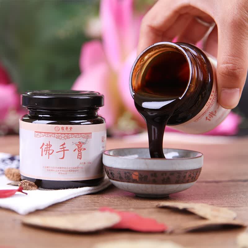 鹤年堂中华老字号佛手膏传统滋补品男女老人滋补长辈父母送礼营养品 佛手膏 120g*3瓶