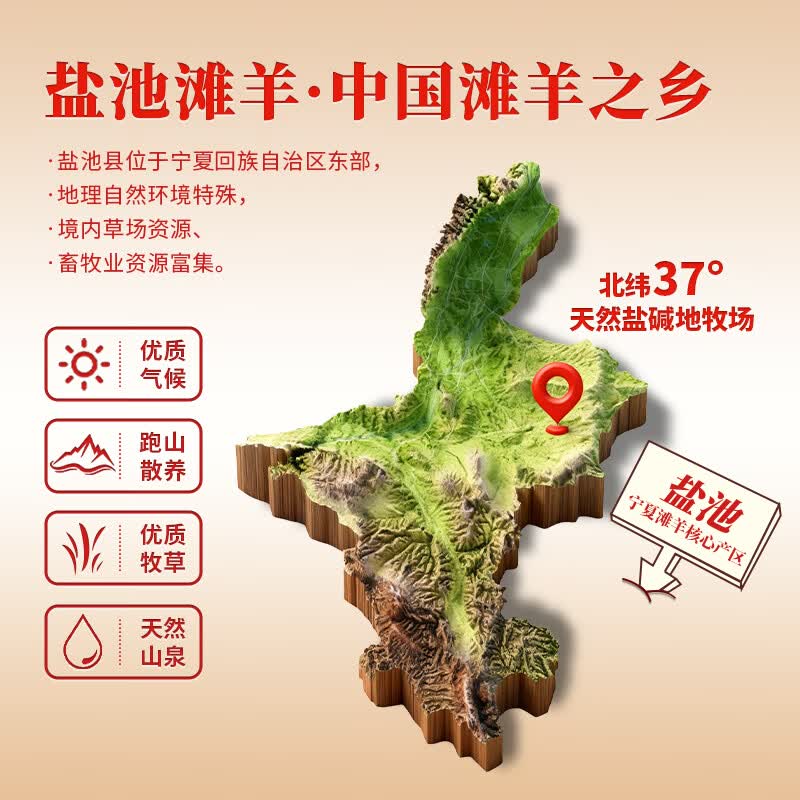 百草滩羊 宁夏盐池滩羊 新鲜羊肉现宰半只羊整发羊肉礼盒 烧烤炖煮食材  【多肉羊蝎】羊蝎子2斤 盐池滩羊 地标认证