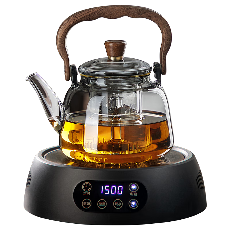 茗光煮茶壶电陶炉煮茶器蒸煮一体茶壶烧水煮茶炉养生壶2025年新款