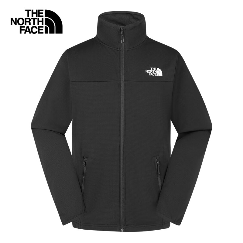 北面抓绒衣摇粒绒保暖冲锋衣内胆外套男户外 8FJ2 JK3 M/170 498元