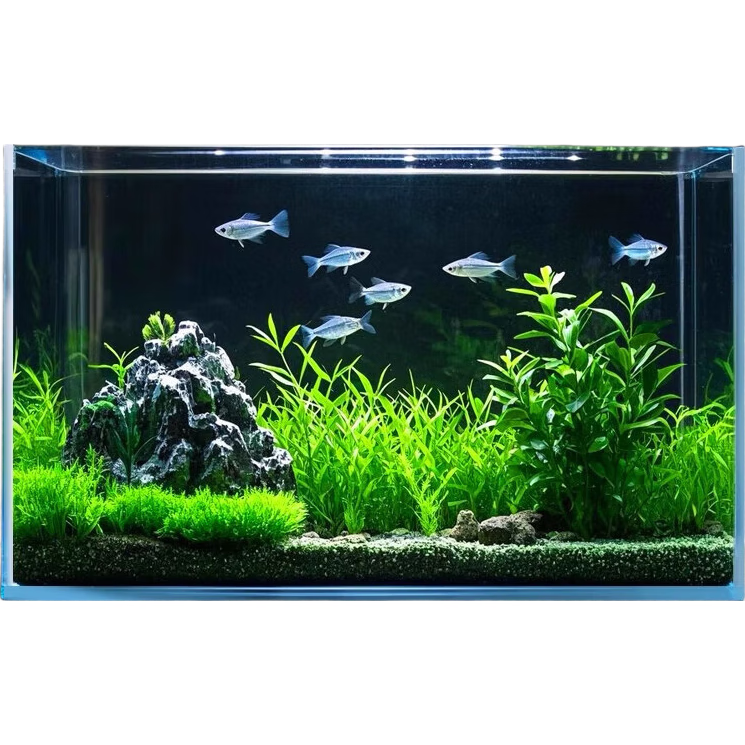 �𾧳�������������ˮ������̬������쾰С��ײݸ��ڹ�� 60*30*35cm ��6mm