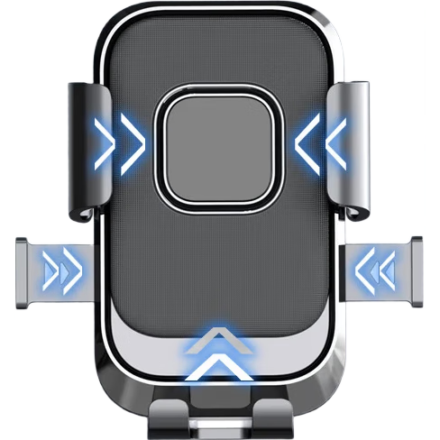 户外电动车骑行手机支架防震固稳外卖骑手导航摩托车车载导航支架 【车把款】减震超闻-自动锁紧