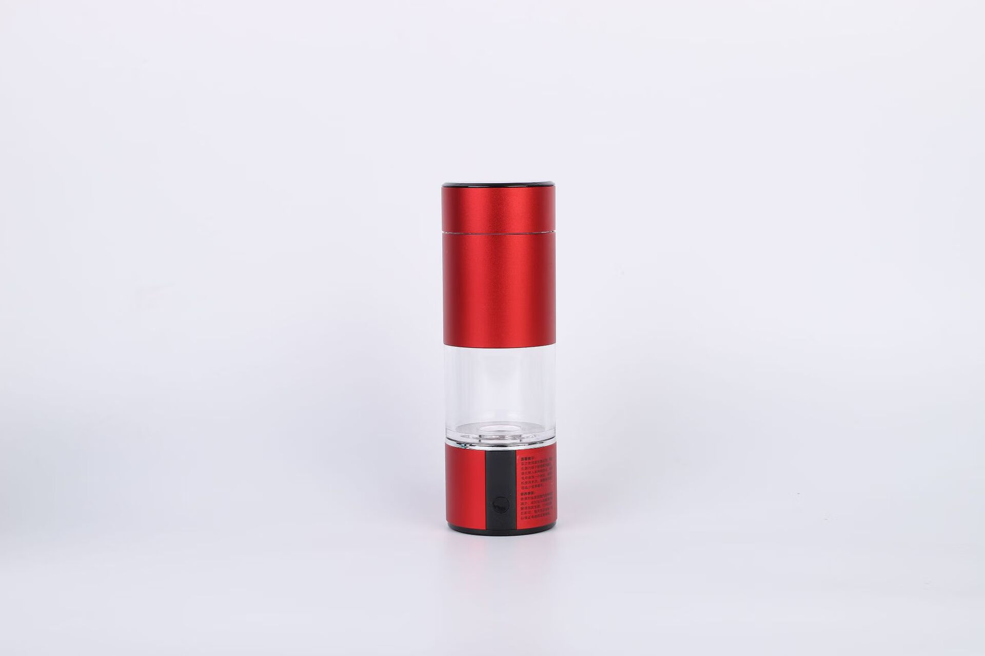 H2ELIXIR富氫水杯新款定制金屬款中性飲水杯氫氧分離便攜式富氫水 紅色 6000PPB