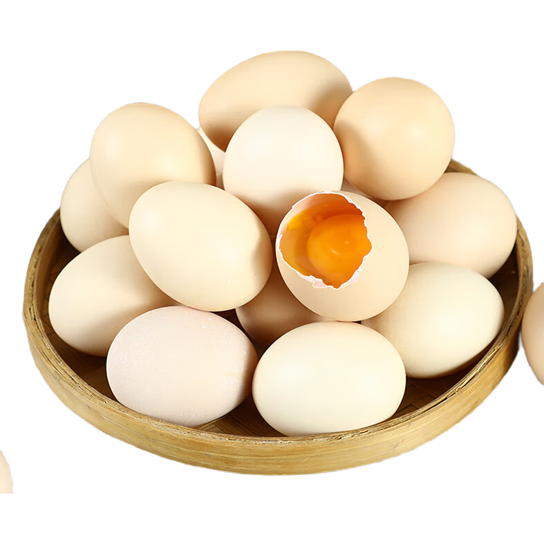 京鲜生 无抗保洁鲜鸡蛋30枚/盒 健康轻食 礼盒送礼 1.5kg/盒 源头直发