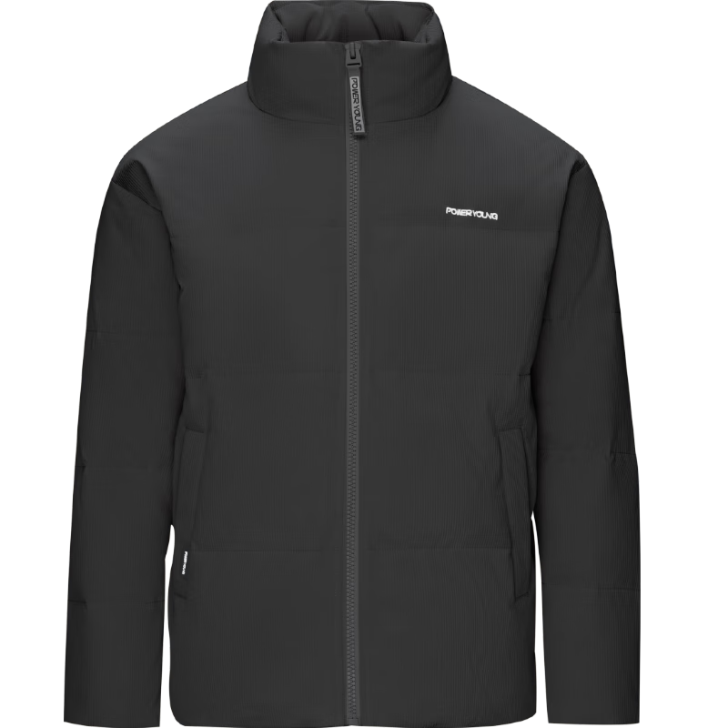 海澜之家（HLA）立领羽绒服男【90绒高品质羽绒 充绒量105-141g】外套男冬季