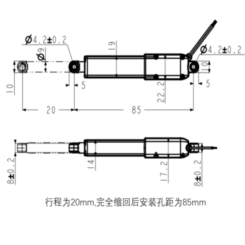 电动推杆工作原理_电动推杆原理与布局
图视频（电动推杆的工作原理）