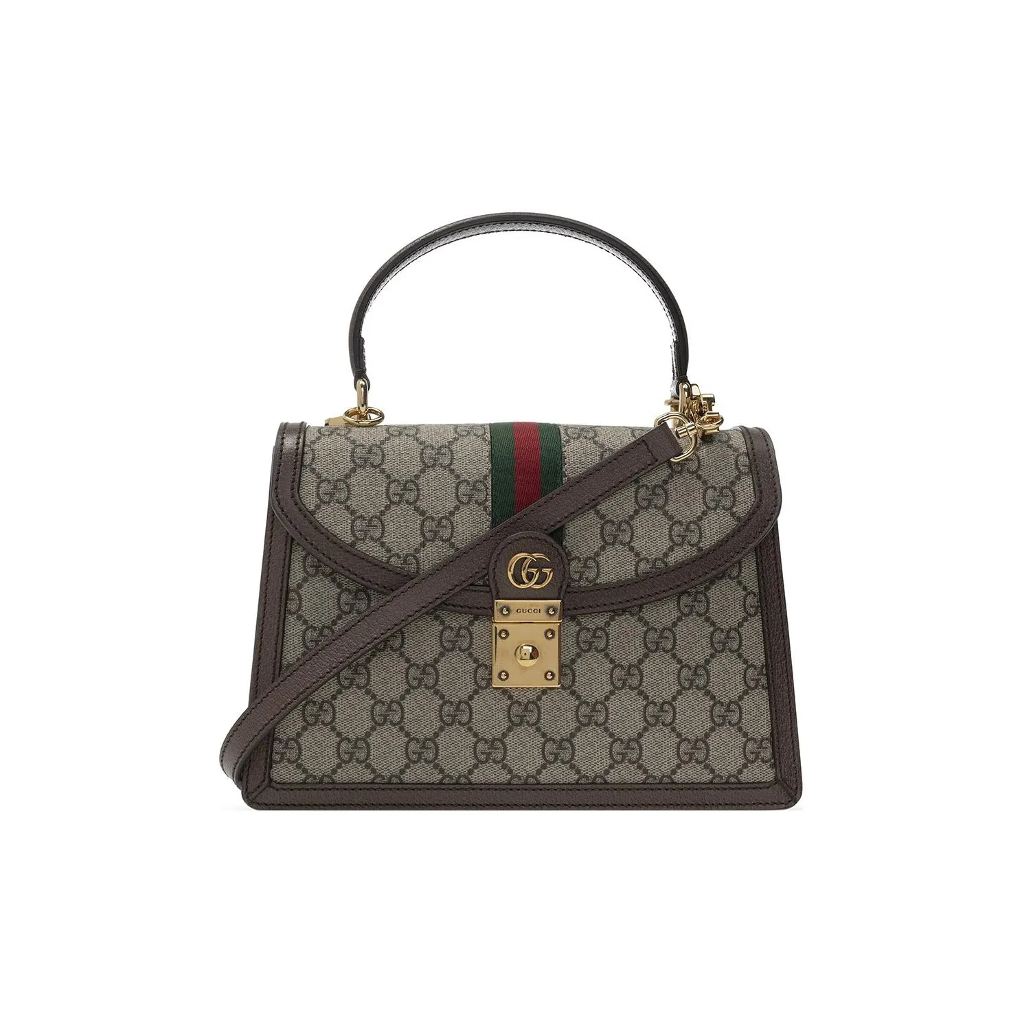 经典手提包ophidia 老花印花织物链条斜挎包 送女友七夕