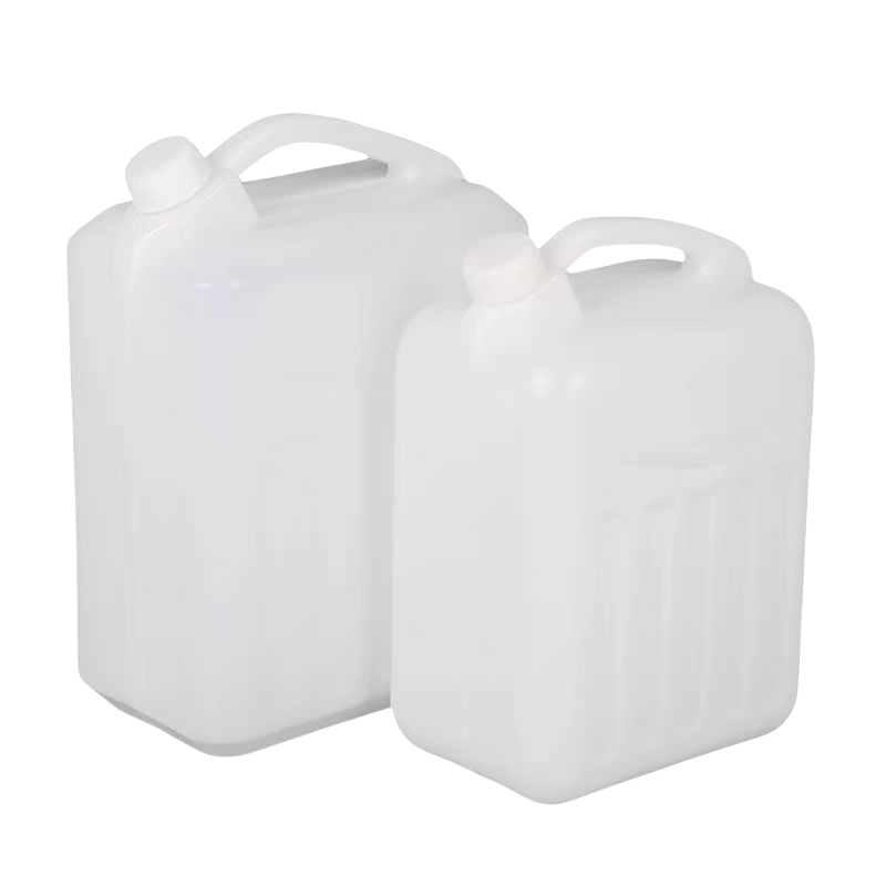 食品级塑料水桶方形油桶酒桶带盖储水桶加厚食用花生油桶菜籽油壶 5升/10斤