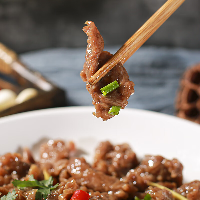 闽南小吃牛肉羹500g泉州火锅食材牛肉滑半成品预制菜方便菜 500g*2盒