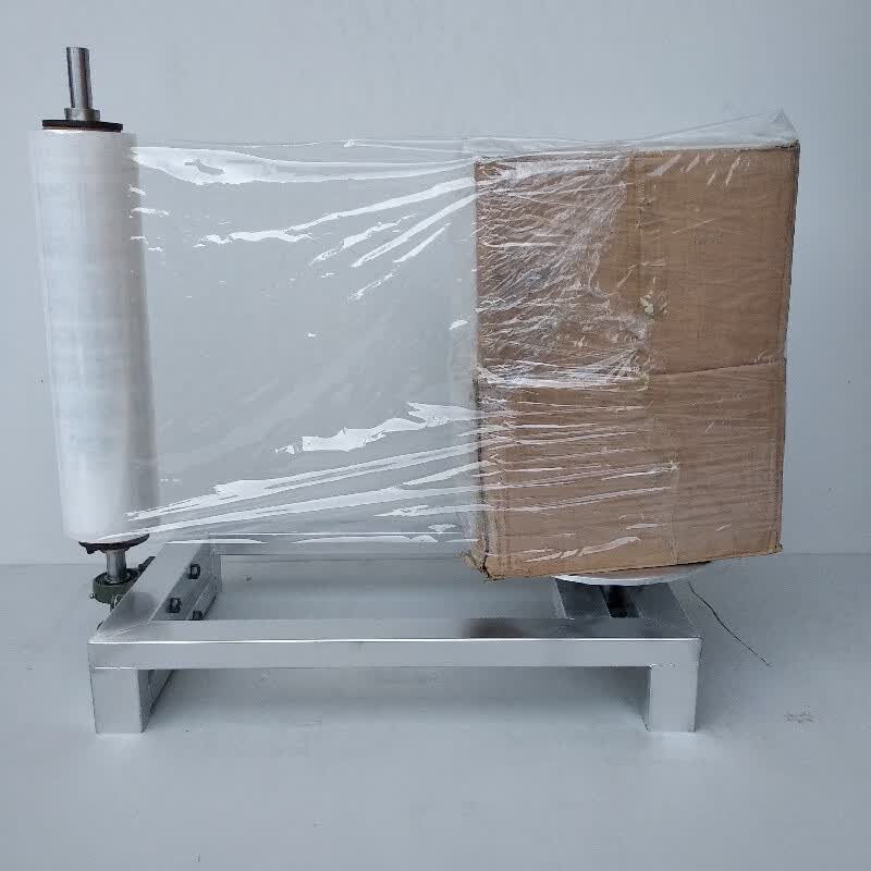 缠绕膜打包机自动缠膜机薄膜缠绕机拉伸膜包装机全自动 手动小