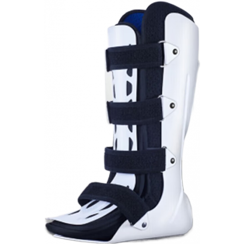 萊弗凱（LFCare）醫(yī)用踝關(guān)節(jié)固定支具腳踝足部護具支架足托足踝保護套 [黑色]可調(diào)式長款左腳