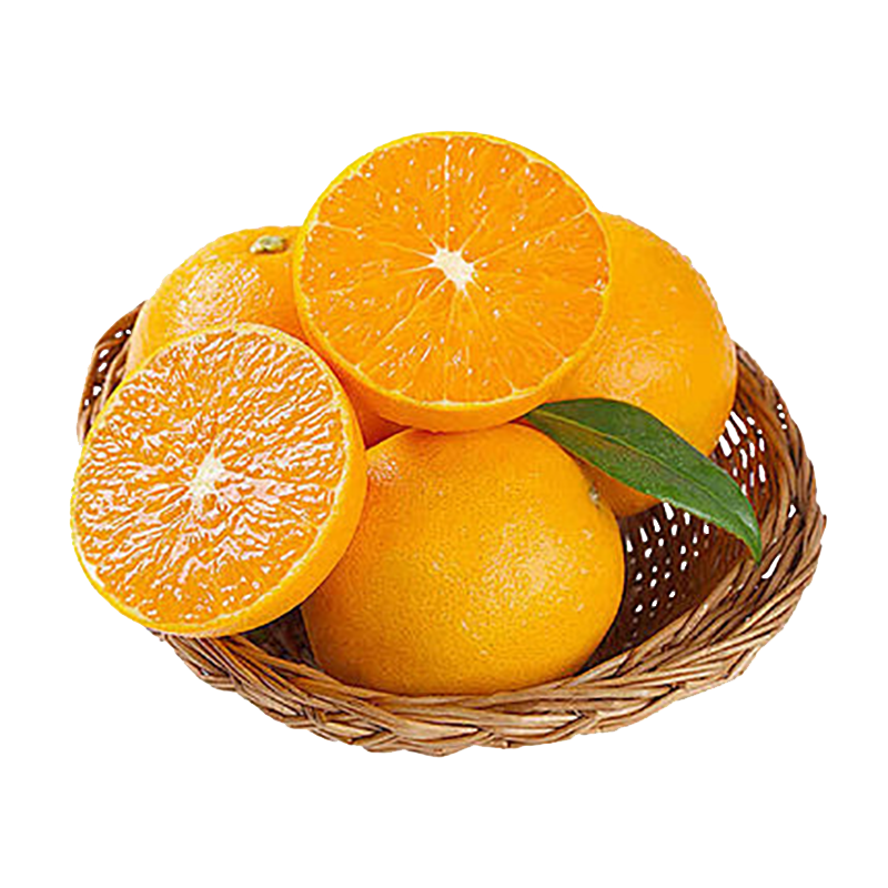 京地达四川爱媛38号果冻橙净重4.5斤单果180g+柑橘新鲜水果源头直发包邮
