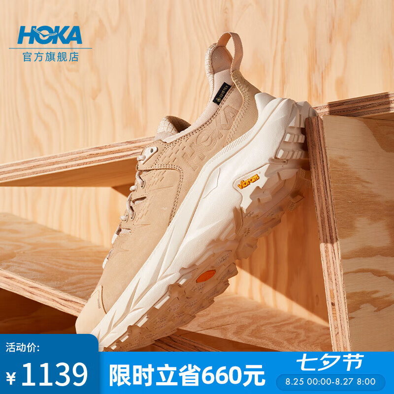HOKA ONE ONE�п��ļ����� 2�Ͱ��ˮ��ͽ��ЬKAHA 2 LOW GTX���� ��ľɫ/ʯ��� 42