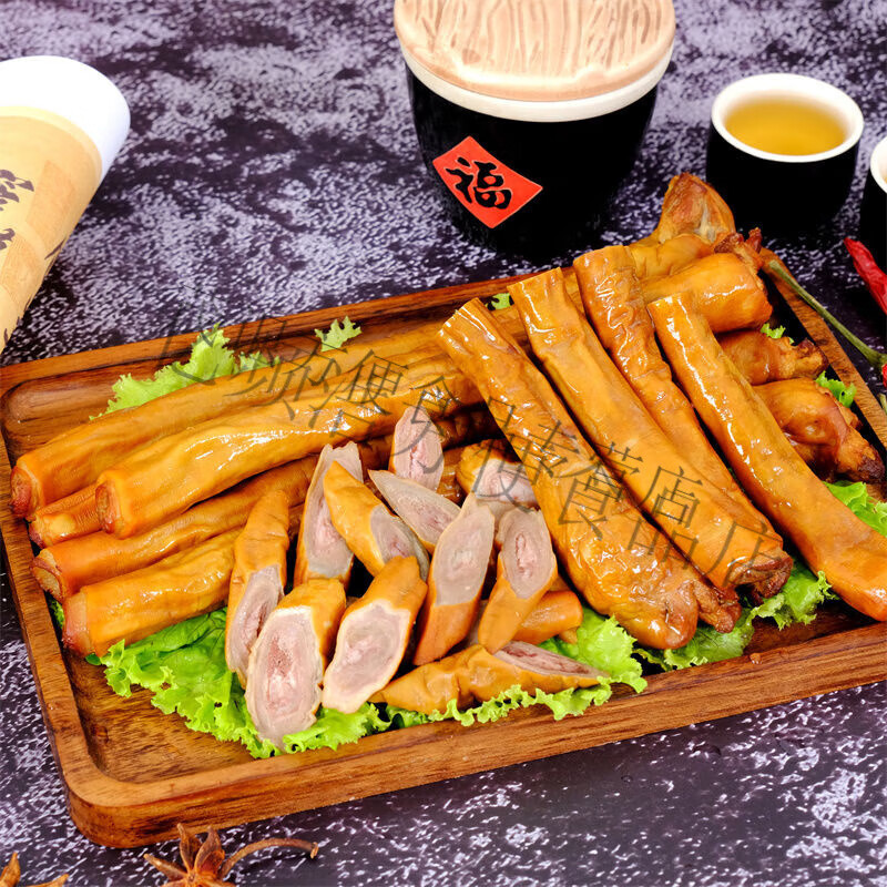 头卤大肠头熟食红肠即食五香肥肠猪肚芯 五香熏卤猪肚芯