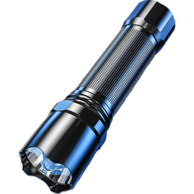 【百万爆款】户外手电筒usb充电居家户外露营登山照明灯京东物流 300毫安手电筒-超亮款