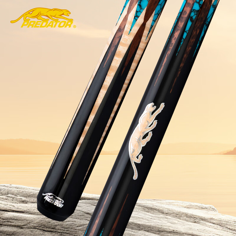PREDATORPREDATOR美洲豹台球杆限量款DS白虎开伦CRM美九球中式黑八桌球杆 限量款白虎单后把