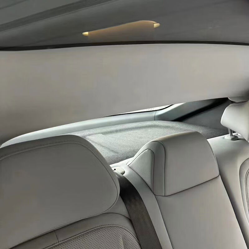 丽田适用小鹏MONAM03后备箱隔板尾箱遮物帘置物收纳挡板内饰汽车 小鹏MONAM03隔板黑色常规