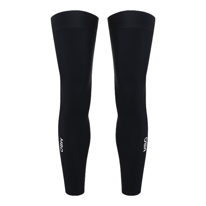 MBO秋冬男女通用骑行腿套 轻盈抓绒保暖  便捷舒适  AL169 黑色 XL 169元
