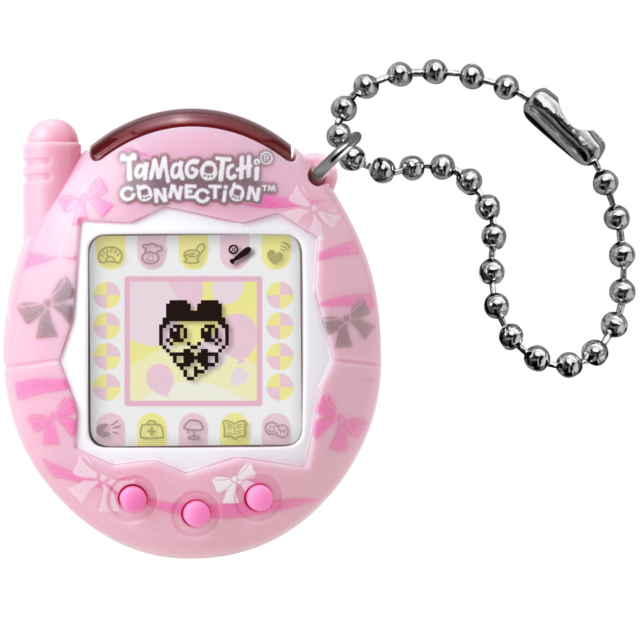 Tamagotchi 拓麻歌子 Connection系列互动电子宠物 蝴蝶结款 6岁+