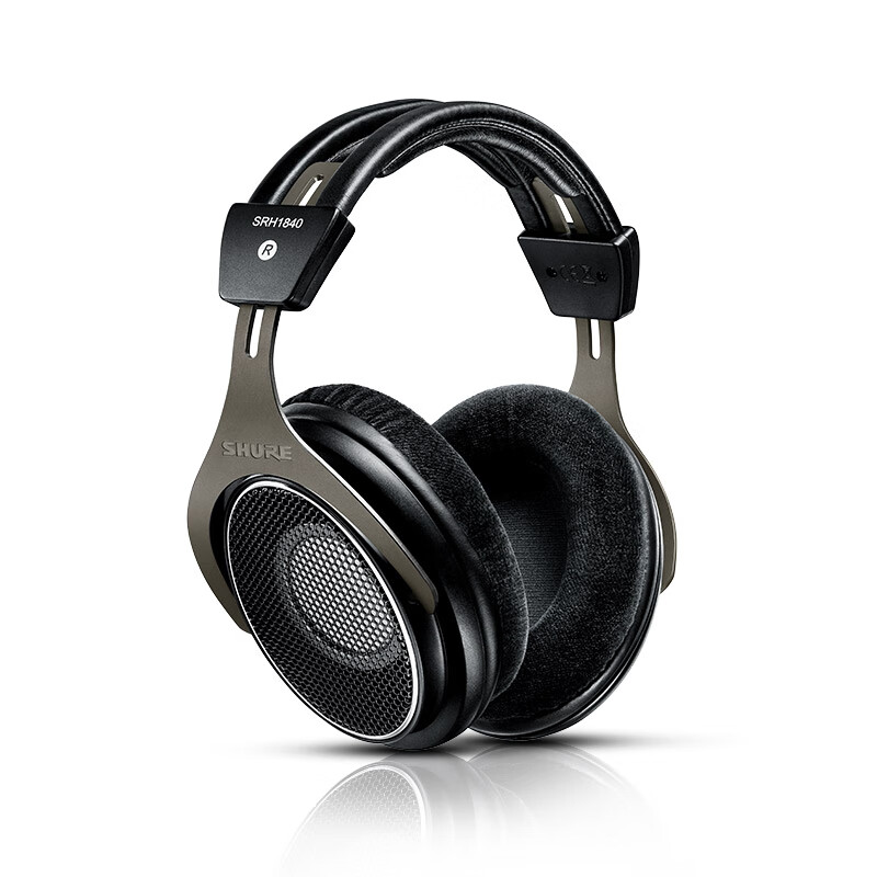 SHURE/舒爾頭戴開放式耳機(jī)旗艦發(fā)燒HIFI有線耳機(jī) 銀黑色