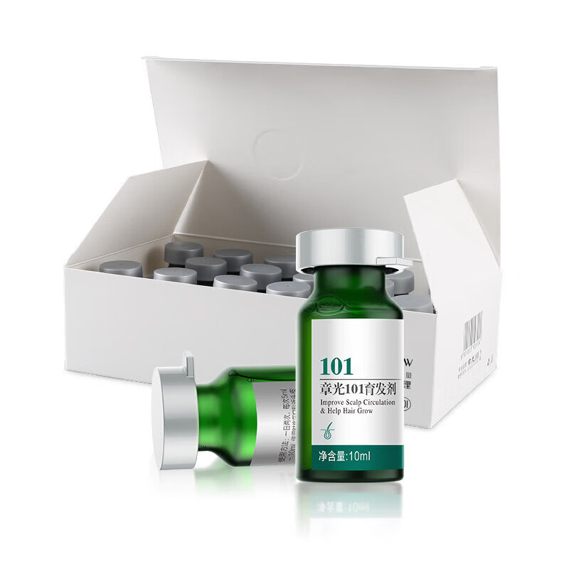 章光101（ZHANGGUANG101）頭發(fā)增長(zhǎng)液育發(fā)劑毛囊喚醒液防脫生長(zhǎng)發(fā)增發(fā)密發(fā)濃密男女  其他 x 育發(fā)劑10ml*16支 止脫增發(fā)