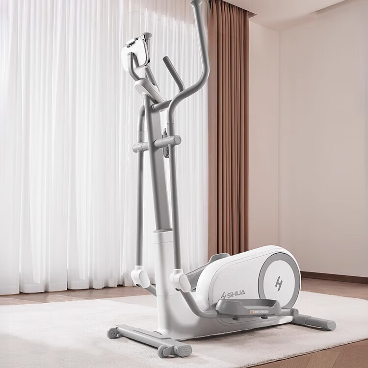 舒華橢圓機健身家用登山踏步機小型橢圓儀太空漫步機隨圓機369 自發(fā)電版/38CM步幅/包安裝/鴻蒙版