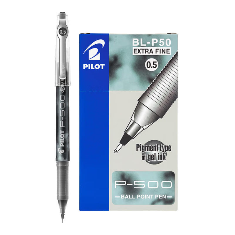���ڲ��������֣�PILOT�� BL-P500���Ա�ѧ�����Ա�ֱҺʽ��ܱ�0.5mm�칫�ľ�ˮ�� 12֧��ɫ 70.2Ԫ