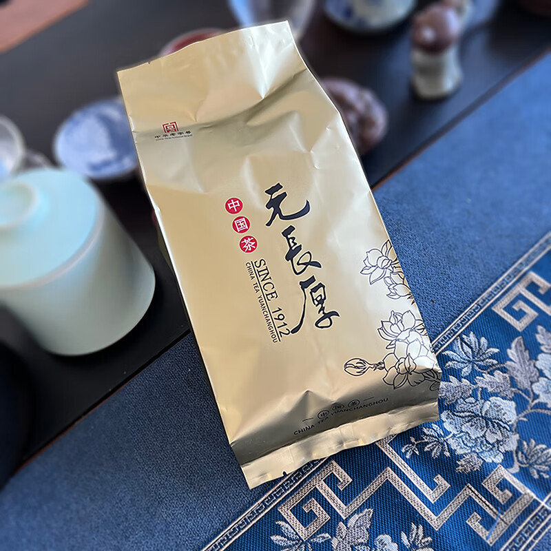元长厚茶叶老北京茉莉花茶 中华老字号 浓香口粮茶茉莉高碎 【浓香型】 500g袋装
