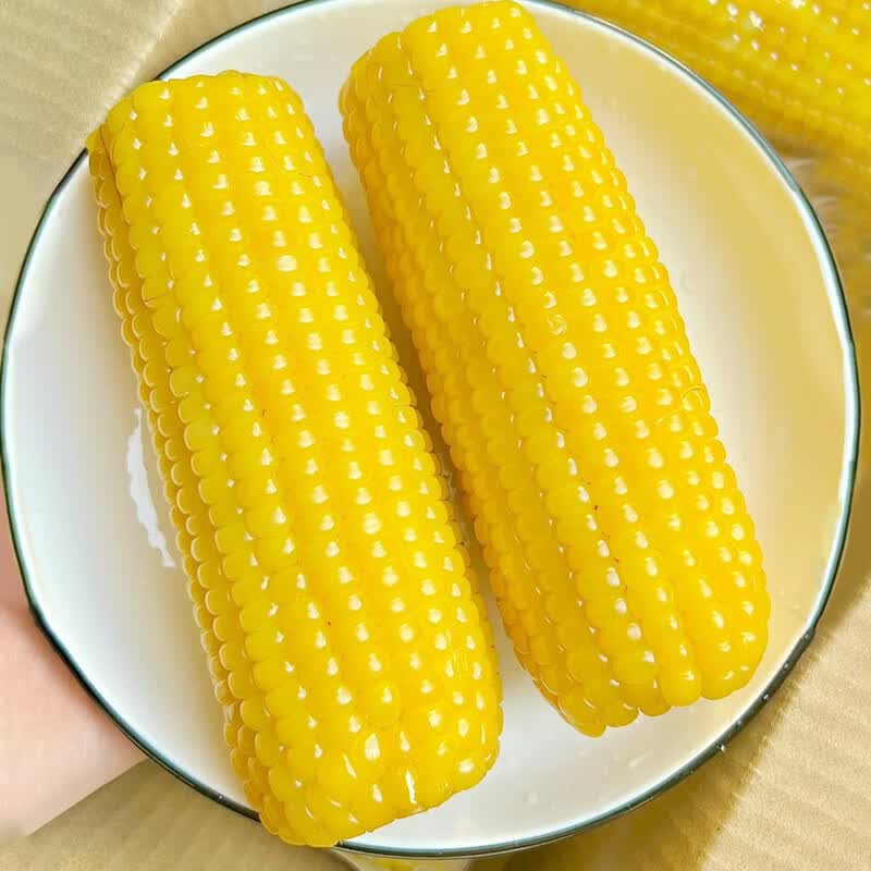 佟创东北黄糯玉米棒新鲜甜糯玉米棒代餐轻食真空包装黏粘玉米健康粗粮 整根黄糯玉米8根装 单根200-220g