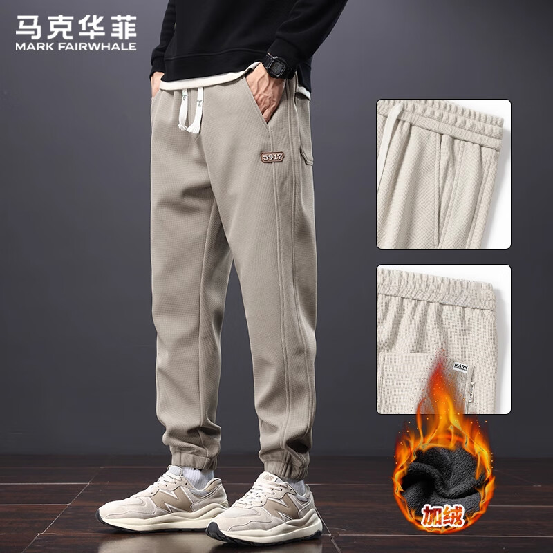 ���ڲ��������˻��ƣ�MARK FAIRWHALE����ʽ�ŷ����п���ʿ2025�ﶬ���¿�����˶��������ų���������װ ����ɫ �����޼Ӻ� L ������100-120�