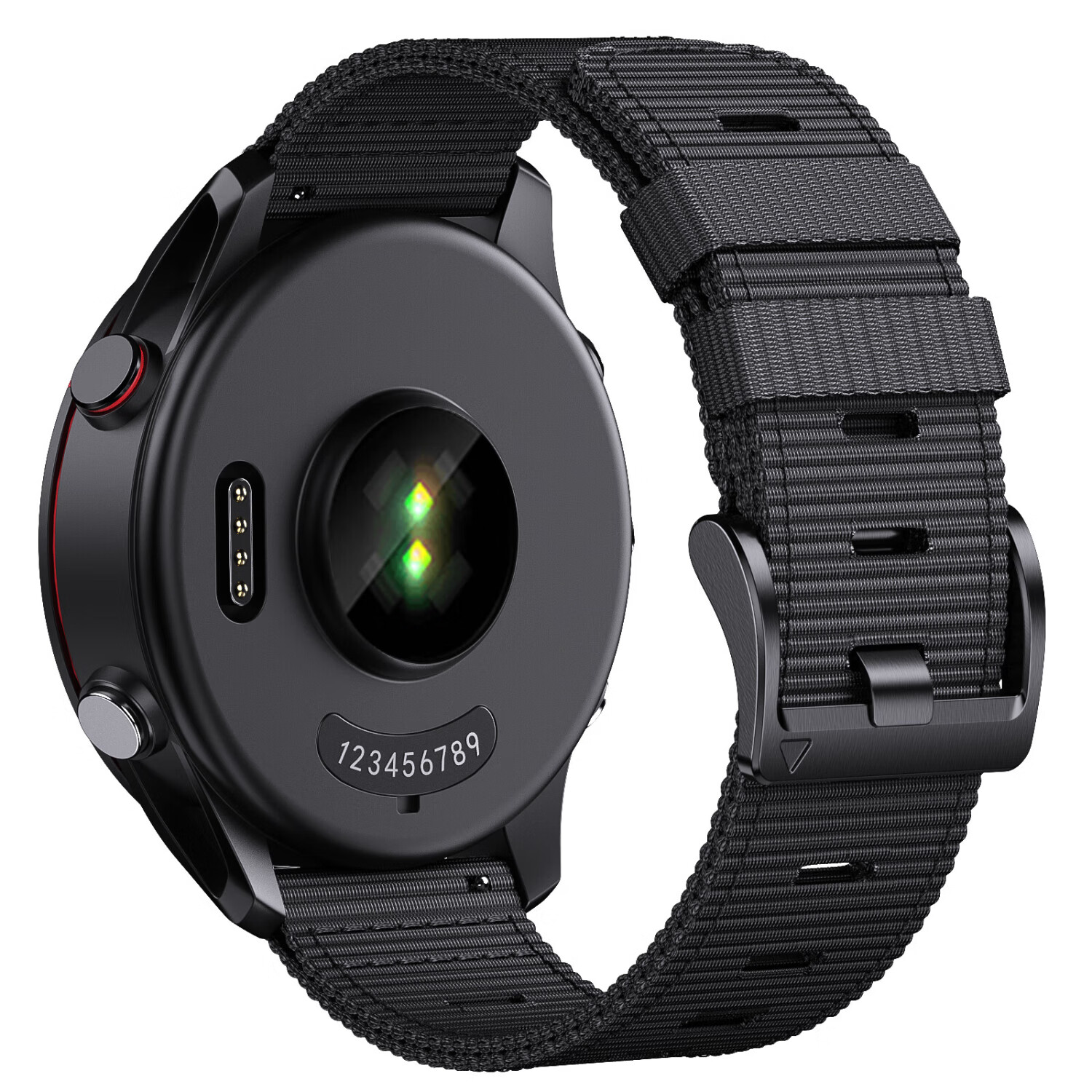 ENDUROBAND适用佳明Garmin手表表带 适配255/265/965/745/venu3/2原装战术尼龙快拆表带 黑色 佳明255/265/965
