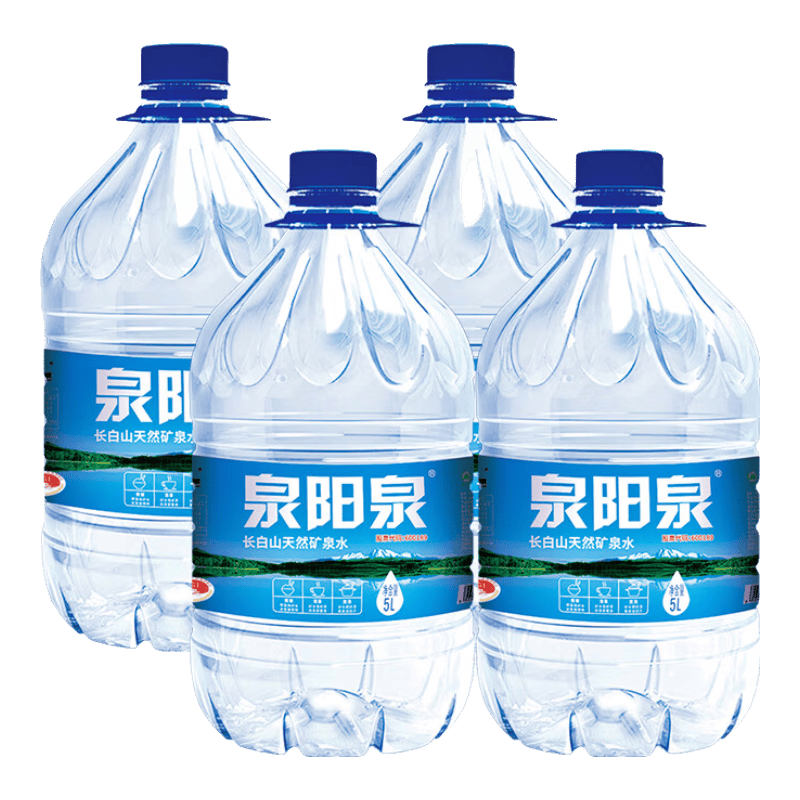 Ȫ��Ȫ ����ɽ��Ȼ��Ȫˮ 5L*4Ͱ ��ͥװ 5L*1Ͱ 15.6Ԫ