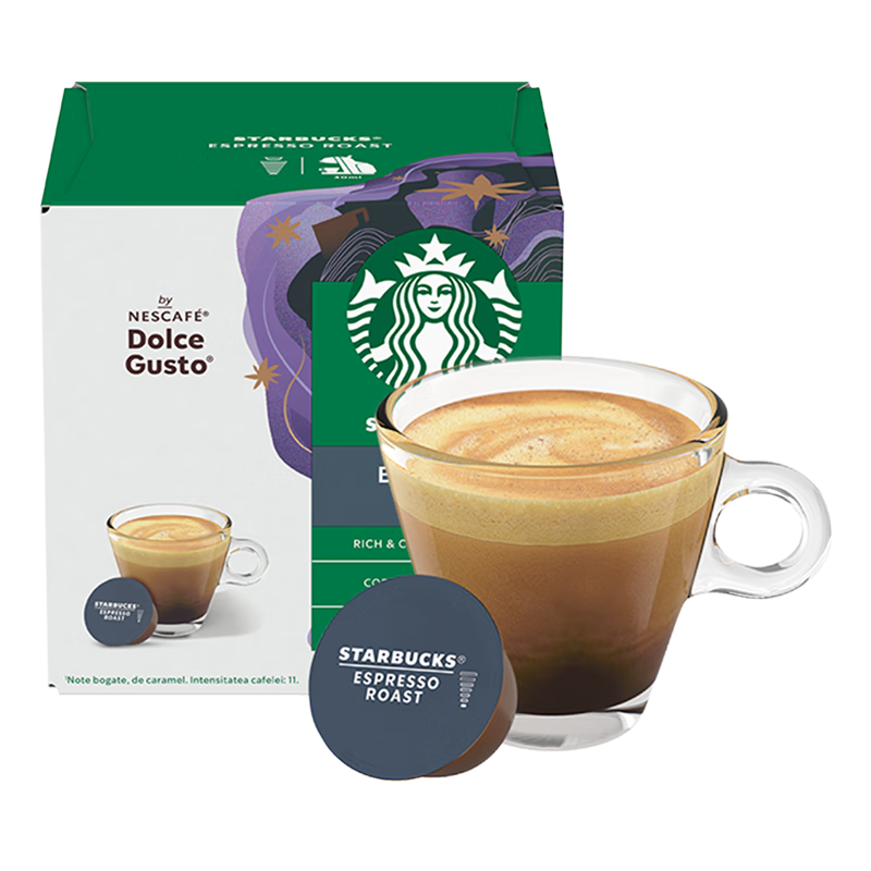 DOLCE GUSTO�ǰͿ���ʽŨ����潺�Һڿ���5.5g*12�� 119.34Ԫ��3��(��39.78Ԫ/��)