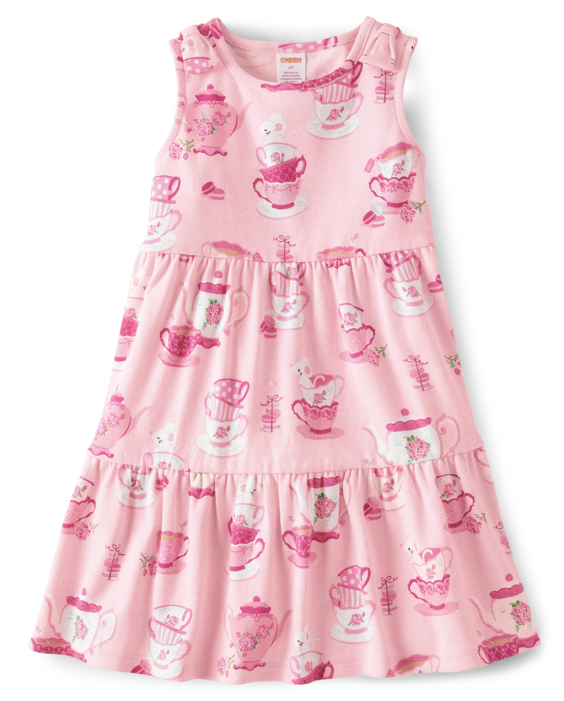 GYMBOReeGymboree Ůͯ���׶���������ȹ Pink Tea Time 12-18 Months