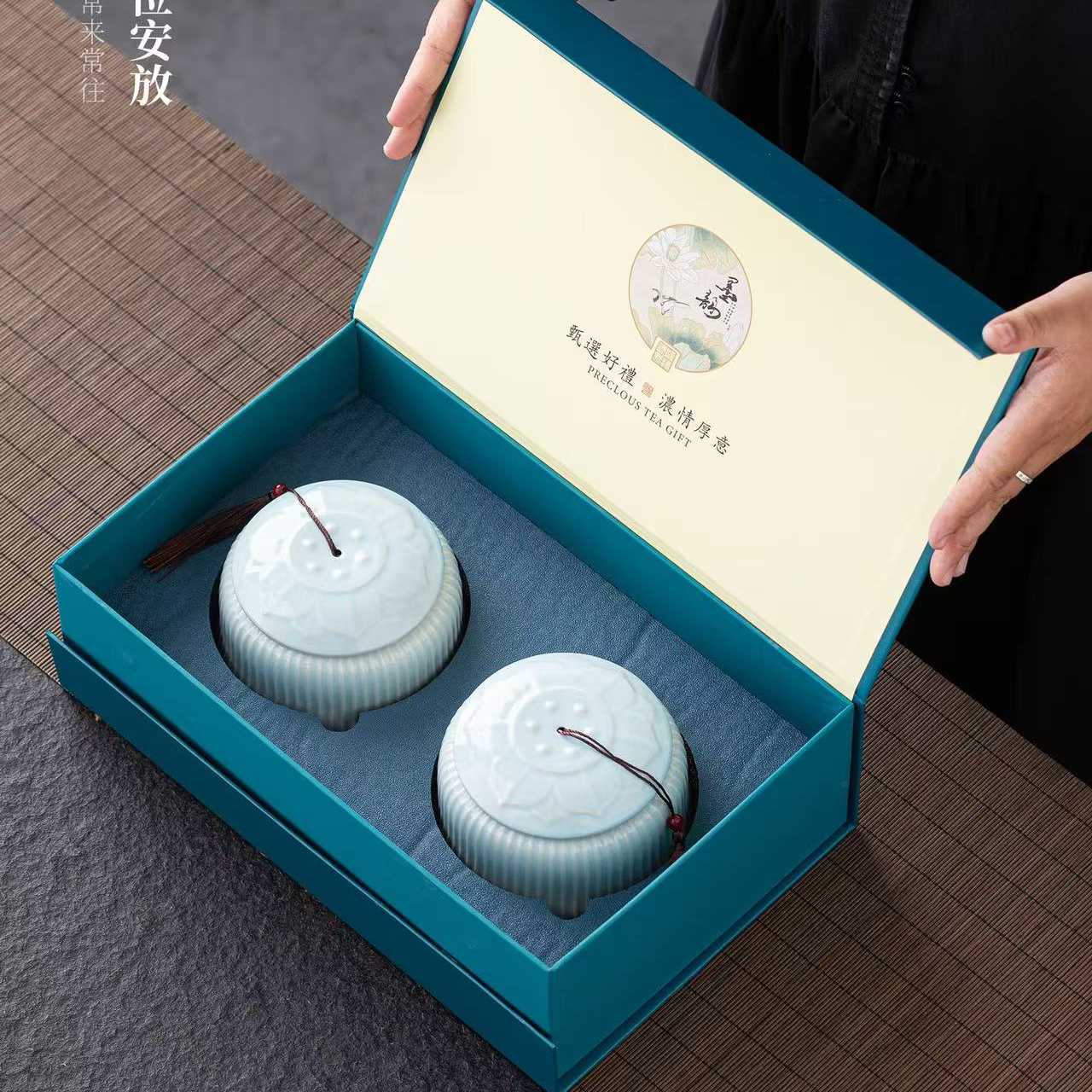 饮矿高山铁观音 新茶叶500g 铁观音新茶乌龙茶 散装浓香型陶瓷礼盒装