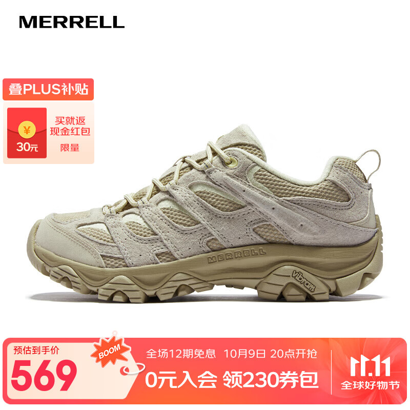 ���֣�Merrell���ٷ�����Ů����ɽͽ��Ь����MOAB 3��Խ������������ĥ͸�� J038203�̲�ɫ���У����� 43