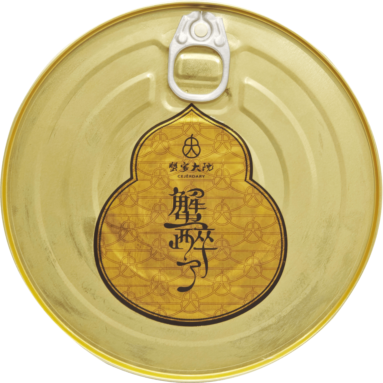 蟹家大院 CEJERDARY花雕熟醉蟹母蟹3只装陈酿大闸蟹700g即食生鲜螃蟹礼盒送礼款零食