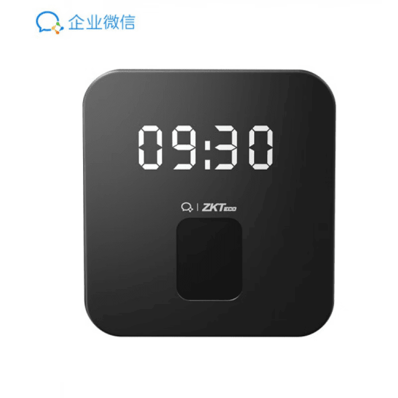 中控/企業(yè)微信 ZK-T1指紋考勤員工打卡機簽到wifi遠程云報表 企業(yè)微信云考勤機黑色