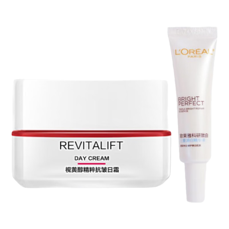 ���ڲ�����ŷ���ţ�LOREAL����˪Ůʿ���տ������׵��߾������²�ˮ��ʪ��˪��˪������װ���� ������˪25ml+���׾���7.5ml