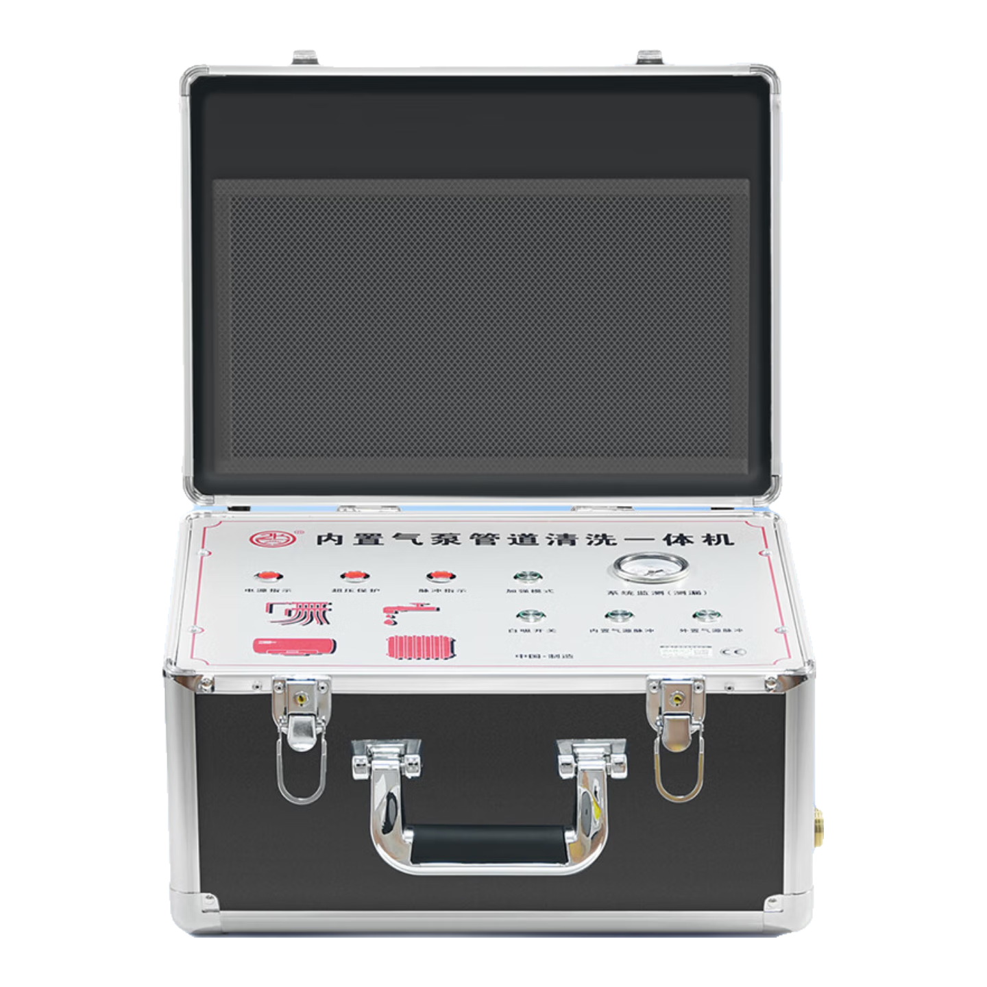 鑫孟工G3智能免氣泵地暖清洗機脈沖全自動(dòng)一體機彈射脈沖洗多功能地熱清洗機水彈自來(lái)水管道清洗設備 G3內置氣泵管道機