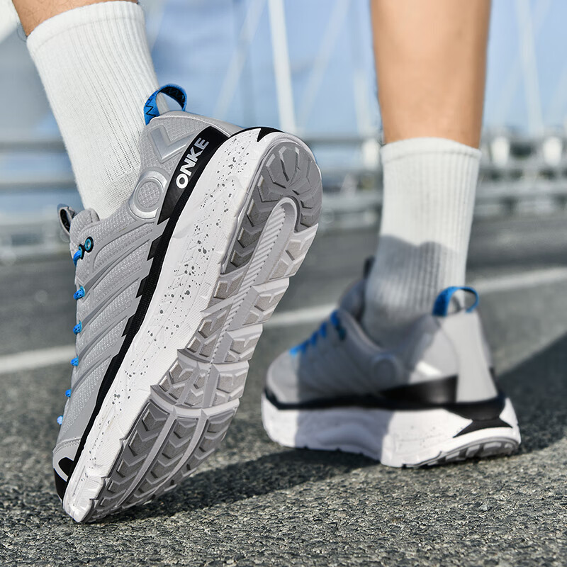 ONKE德国欧克男女款户外运动休闲鞋男鞋复古轻盈缓震情侣跑步鞋女鞋子 天际蓝 39