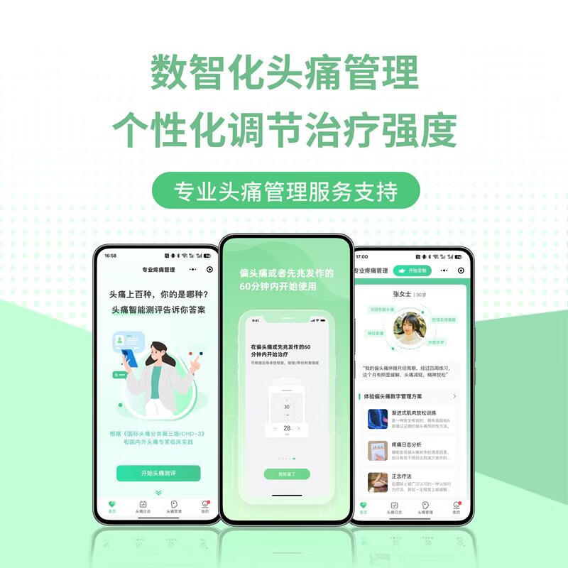 Nerivio纳瑞维远隔神经调控偏头痛专用治疗仪18次家用便携有效舒缓疼痛 Nerivio纳瑞维偏头痛治疗仪*6